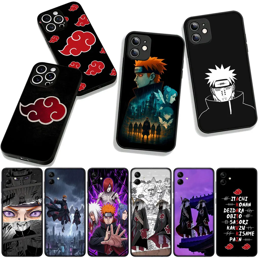 Akatsuki Naruto Poster Design Phone Cover Case
