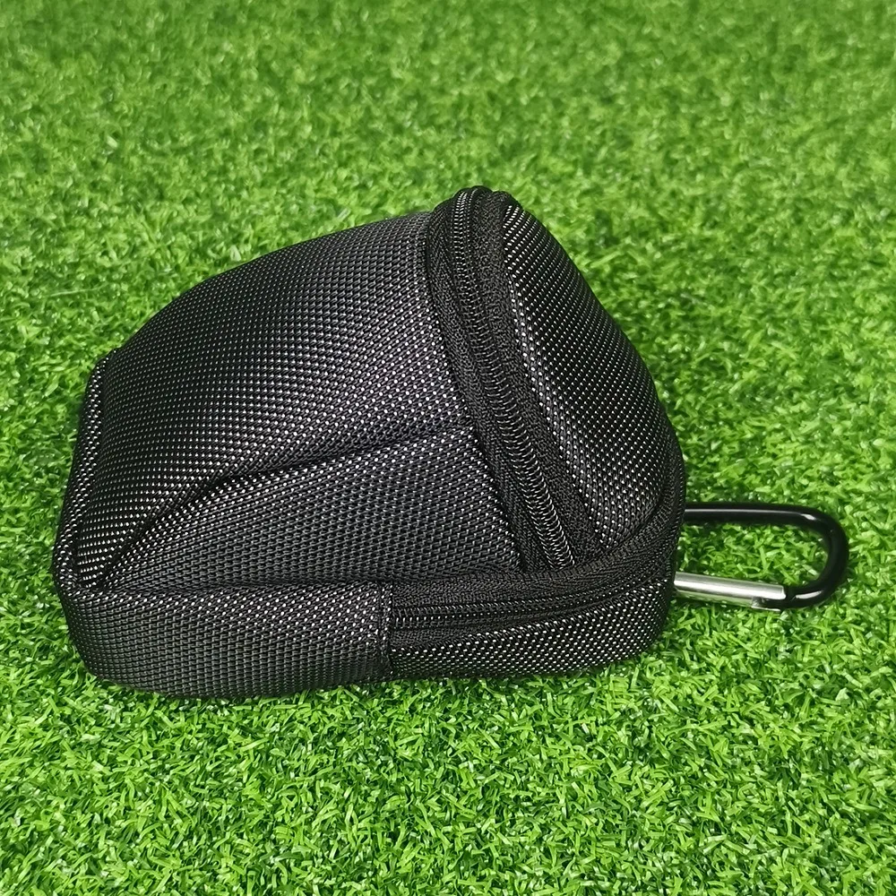 Golf Tees Holder Golf Small Waist Bag with Keyring Storage Pocket Golf Pouch Ball Holder Portable Waist Hanging Golf Ball Bag
