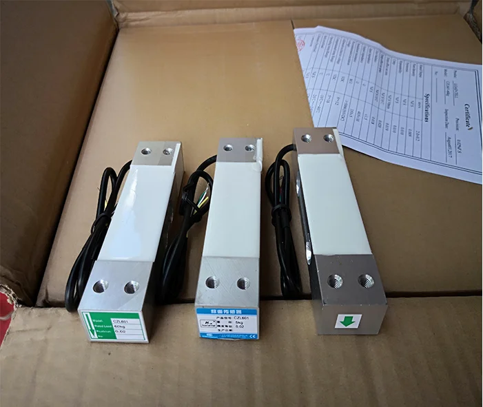 Wägezelle CZL-601 Aluminium - Wasserdicht IP65 3-100kg Für Waagen