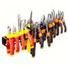 Screwdrivers Plier Wall Rack 14 Holes Tool Storage Display Hanger Wall Mounted Hardware Tool Hammer Wrench Rail Organizer Holder 1
