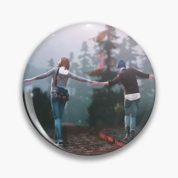 Life Is Strange Railway Track Soft Button Pin Gift Women Funny Hat Spilla Creative Fashion Cartoon Cute Jewelry Collar