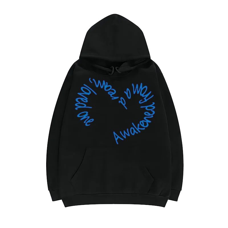 thumbnail image 1 of Sudadera de manga larga con capucha para mujer, ropa de calle informal con letras Punk de talla grande, Estilo Vintage, Ulzzang, gótico, de invierno, 1 of 5