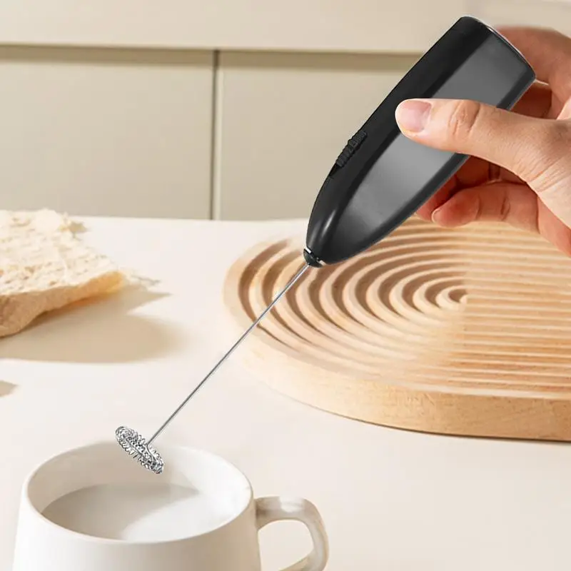 Electric Milk Frother Foam Maker Mixer Coffee Cream cappuccino Drink Frothing Wand Handheld Egg Beater Milk Frother Wand