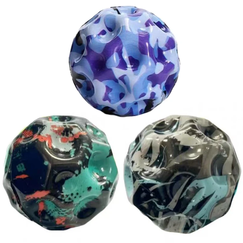 Extreme High Bounce Ball Space Astro Jump Ball Moonball Children Balle Rebondissante Improve Hand Eye Coordination Kids Games 2