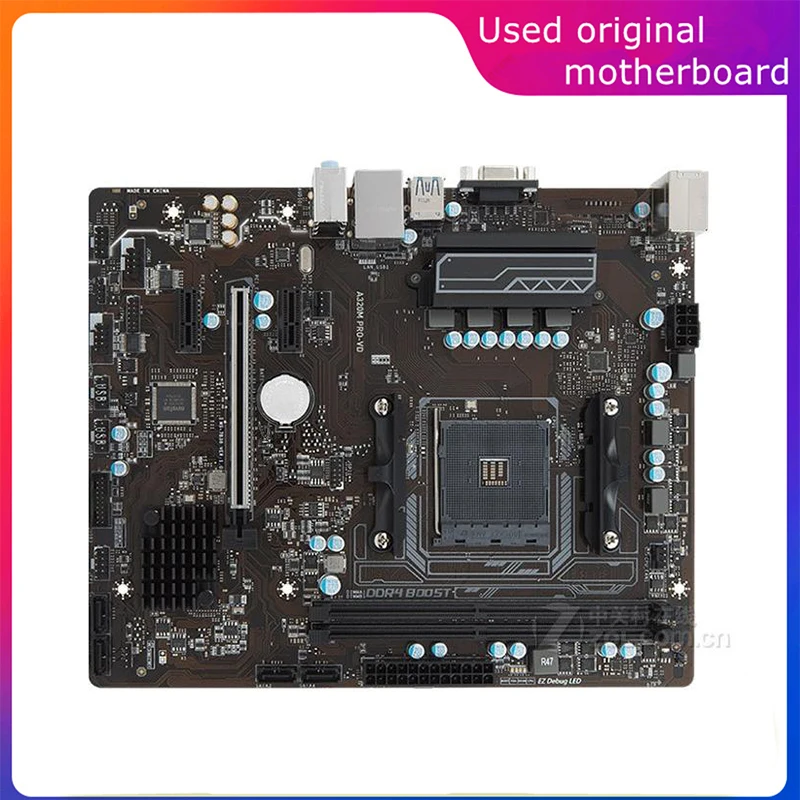 

Б/у материнская плата AM4 для AMD A320 A320M PRO-V USB3.0 SATA3 AM4 DDR4 32G