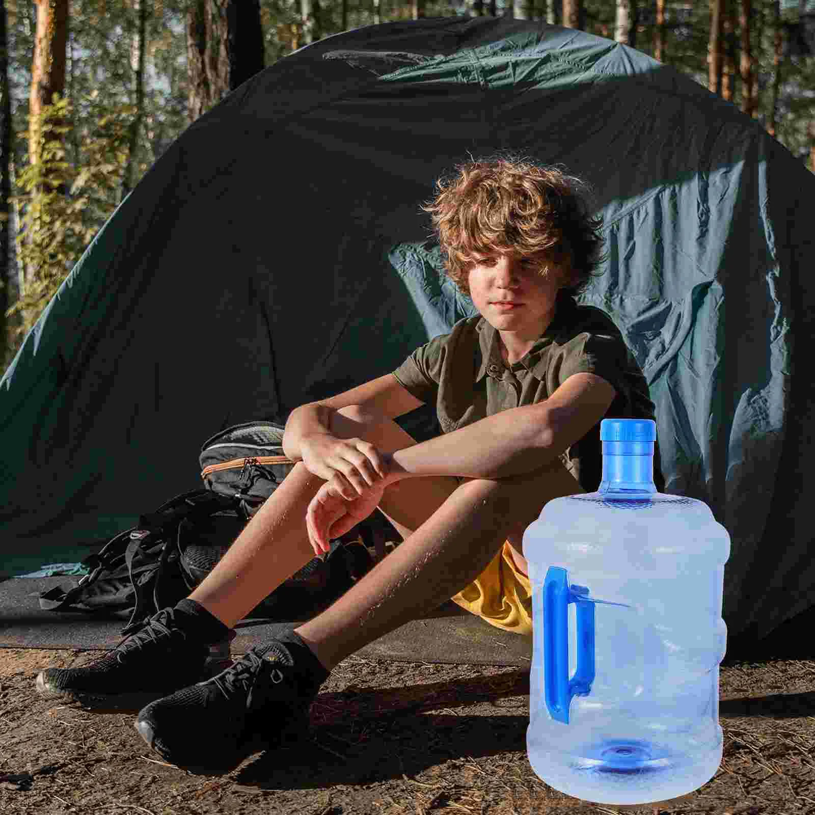 

Портативный контейнер для воды объемом 10 л, походный контейнер для воды, уличный водяной кувшин большой емкости с ручкой для бутылки для воды, ведро для воды