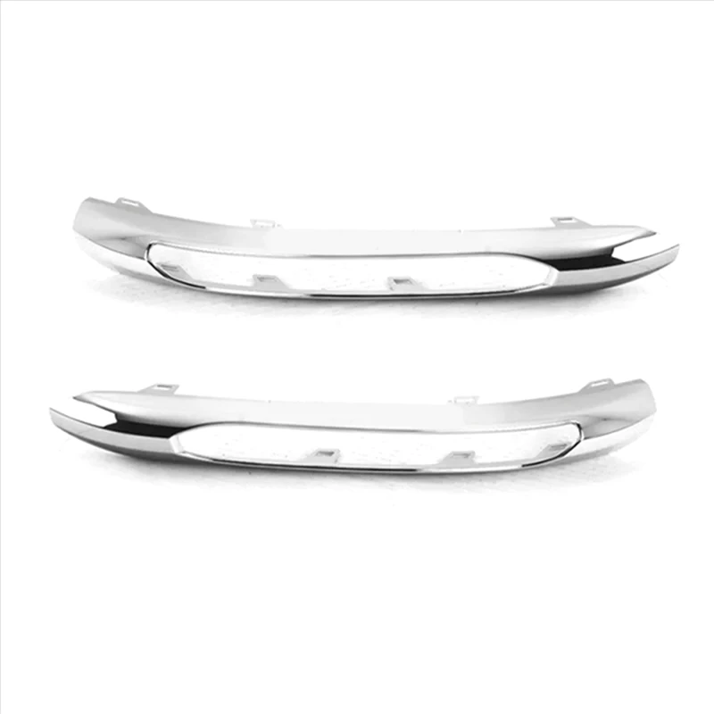 

1Pair Front Bumper Lower Grille Fog Light Cover Frame For Mercedes-Benz SLK Class R172 W172 2012-2016 A1728850074/174