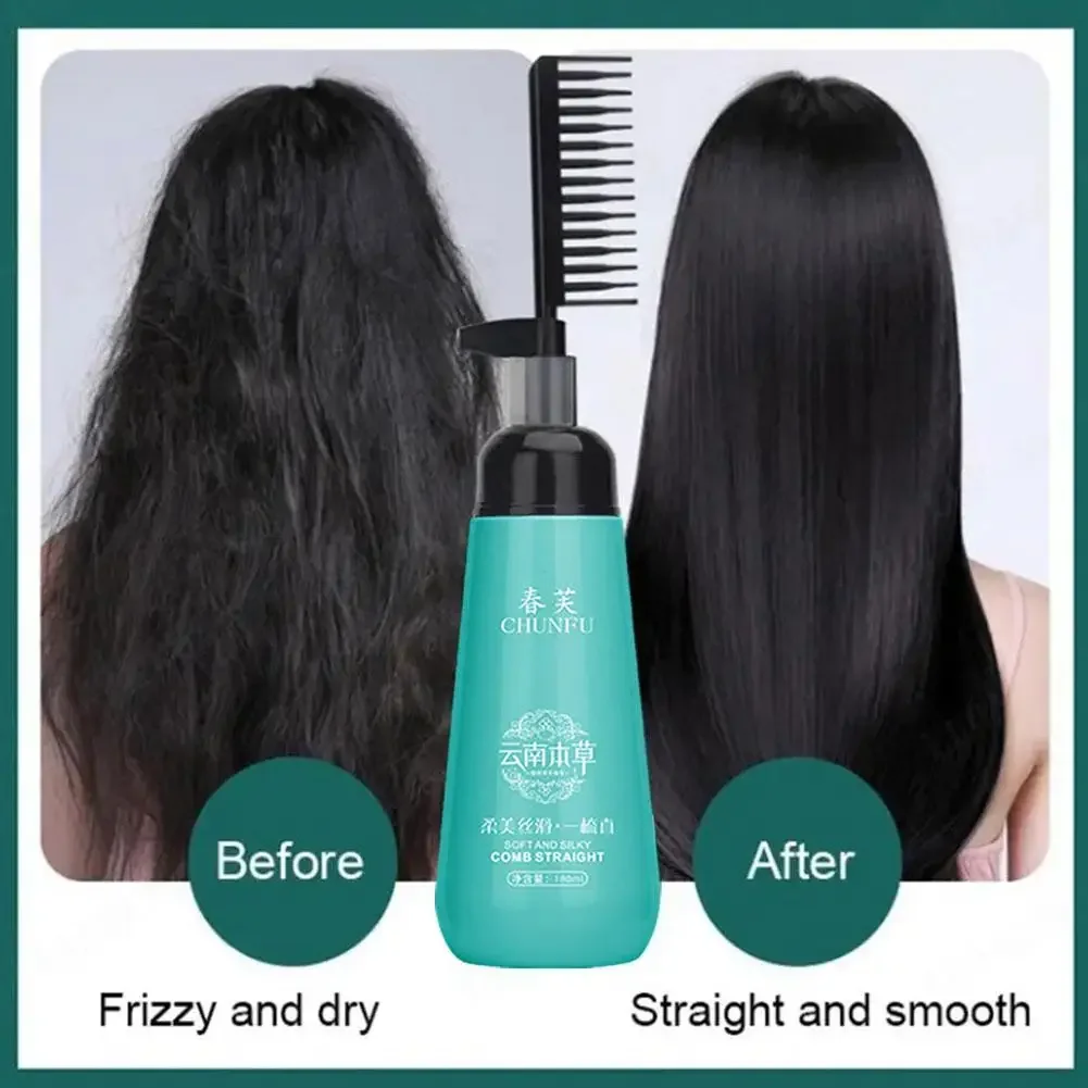 Keratin Hair Straightening Cream for Smoothing Hair Keratina for Permanent Straightening Care Crema Alisadora De Cabello