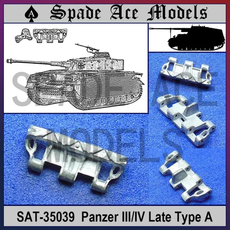 Spade Ace Models SAT35039 1/35 Germany Panzer lll/IV Late Type A Track