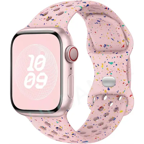 Strap For Apple Watch Band 44mm 49mm 45mm 40mm 41mm 38mm 42mm correa Breathable sports bracelet iwatch series 8 SE 7 6 5 9 Ultra - Image 11