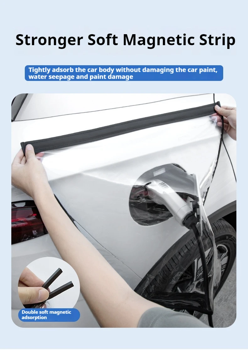 EV Car Charging Cable Storage Carry Bag For KIA Niro EV-Charger Plugs Sockets Waterproof Fire Retardant Acccessories
