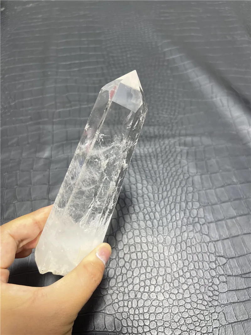 Large Clear Lemurian Seed Quartz Natural Point Cluster Crystal Rough Healing 2