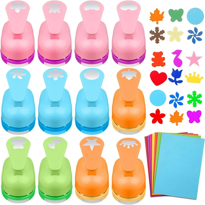 12piece-craft-hole-punch-1-inch-hole-punch-18piece-craft-paper-decorative-hole-punch-shapes-multi-shape-paper-hole-punch-durable