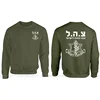 Fashion Cool Men Israeli IDF System Hoodies Sweatshirts Jerseys Israel Defense Forces Army Zahal Hoodie Street HipHop Coat Hoody 2
