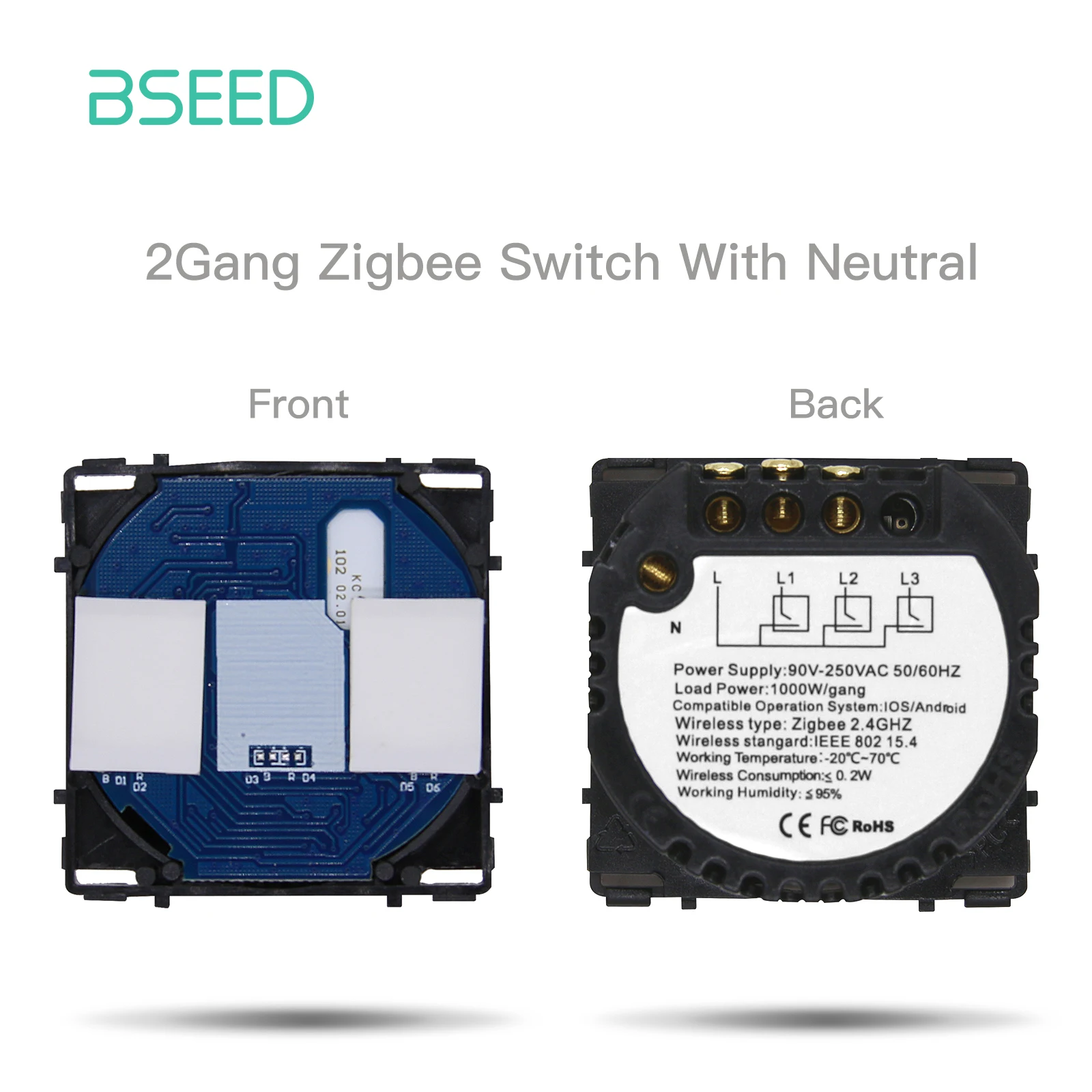 Zigbee 2Gang