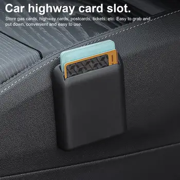 Organizer Multifunzione per Auto, Portaoggetti Universale per Sedile, Porta Carte e Biglietti, Accessori Interni per Auto