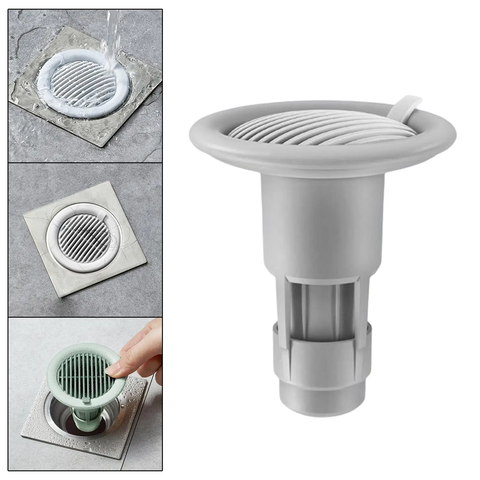 5xShower Floor Drain Sewer Core Drainage Insert Stoppers for Bathroom Kitchen