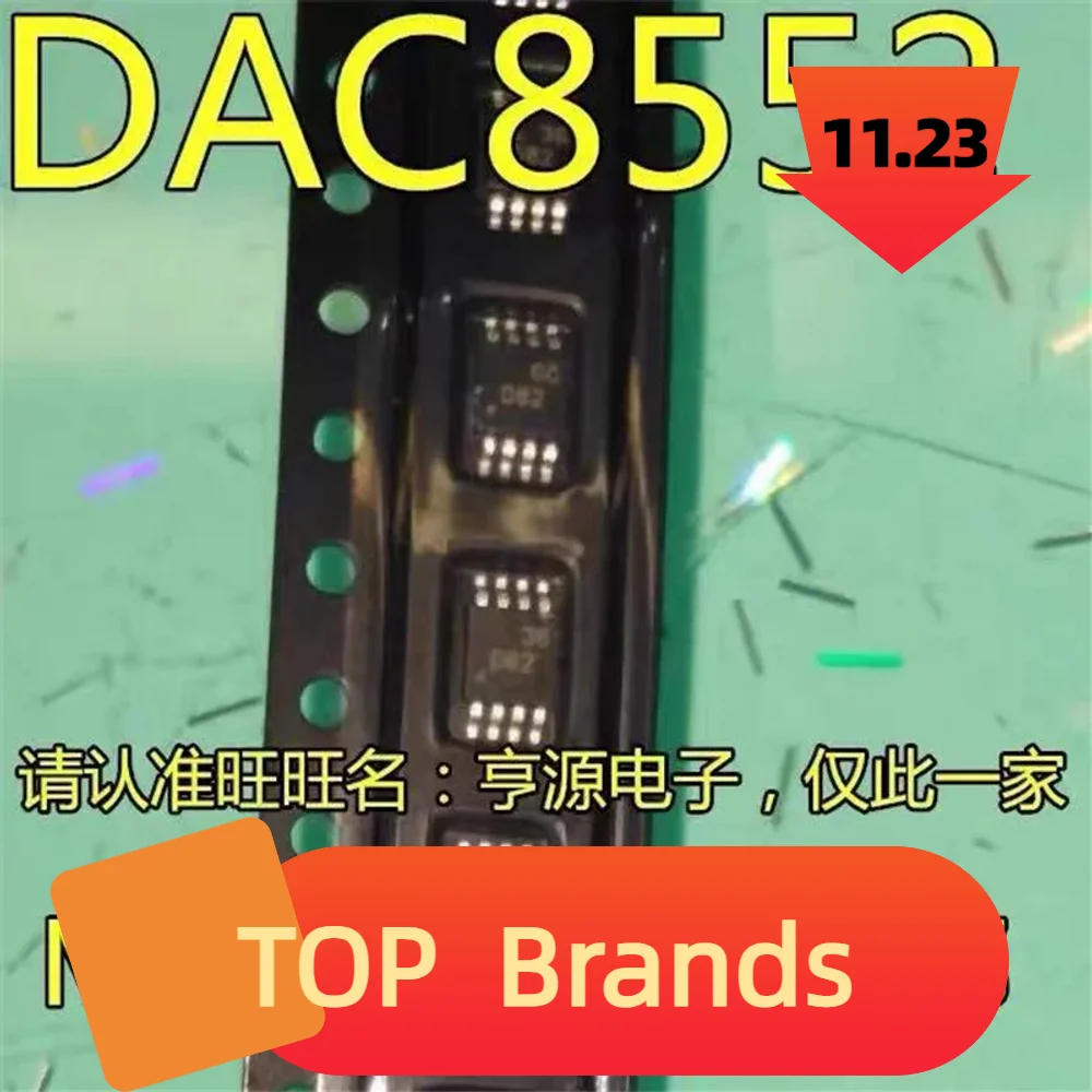 

Чипсет DAC8552IDGKR MSOP-8 DAC8552IDGKT MSOP8 DAC8552IDGK DAC8552 D82 IC, новый оригинальный, 1-10 шт.