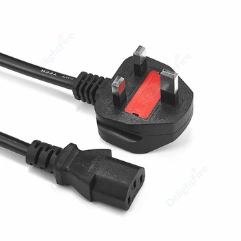 1.5m Long Original PC Power Extension Cord - UK Plug