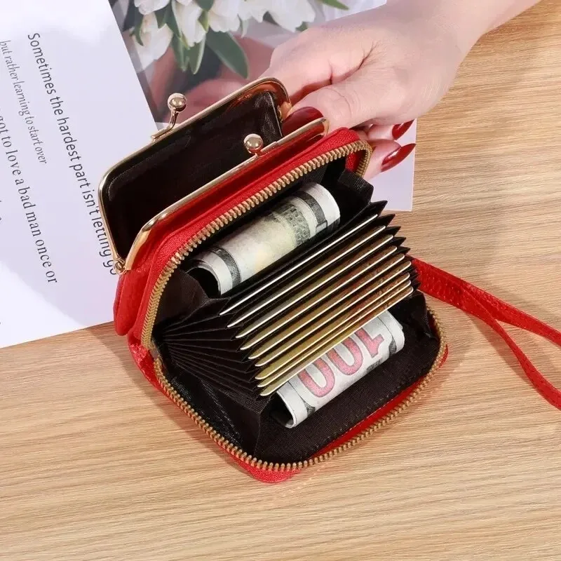 Stylish Women's Wristlet Purse with Spacious Coin Pouch & Multi Card Slots