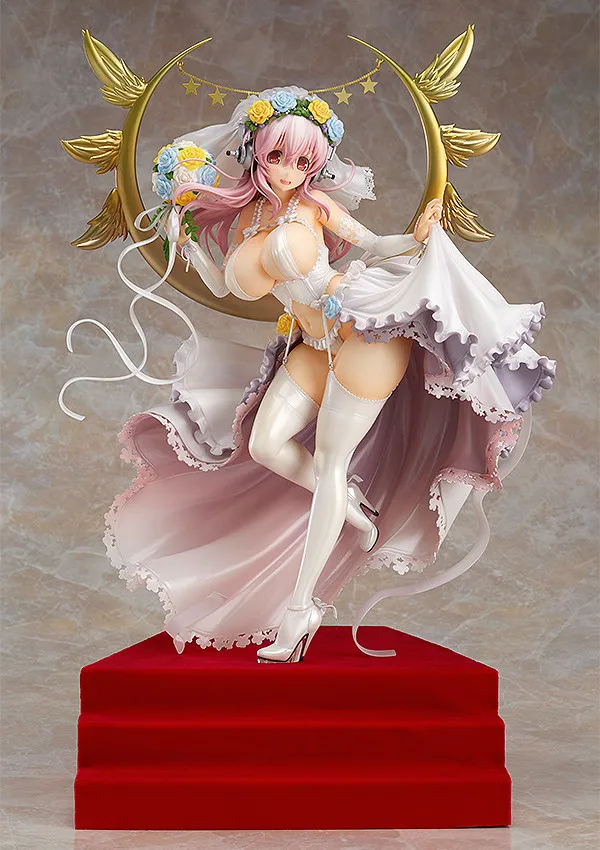 

100% original authentic GSC Super Sonico 10th Anniversary Wedding Dress 1/6