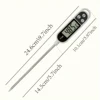High-precision digital pen thermometer is used for accurate temperature measurement in cooking, barbecue and food safety. 6