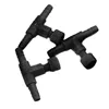 T-Shaped Aquarium Air Pump Control Valve Tee Connector Aeration Pump 2 Way Air Line Regulator Connector For Pump 5