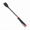 45cm Black PU Leather Short Straight Whip,Flogger Paddle Horse Whip,Riding Crop Equestrian Horsewhip 4