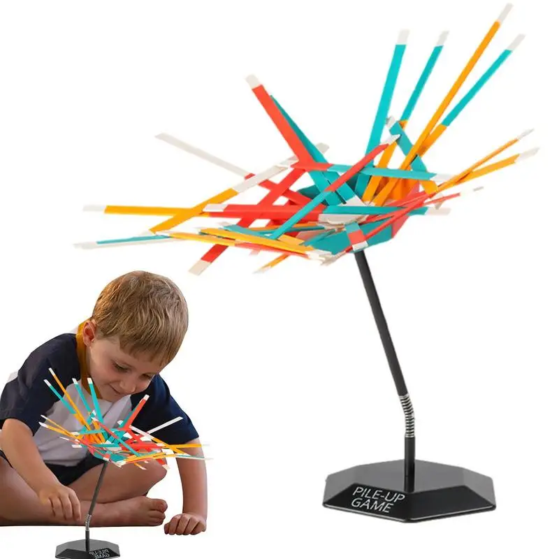 

Balance Stack Game Balance & Patience Training Toys Puzzle Educational Desktop Toys For Children Fun Games For Family Game Night