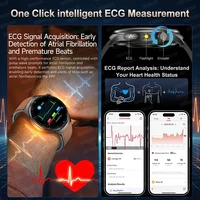 New Upgraded Health Monitoring Uric Acid Blood Pressure Blood Oxygen Heart Health Check Smart Watch ECG smart watches Man 2025 - Image 3