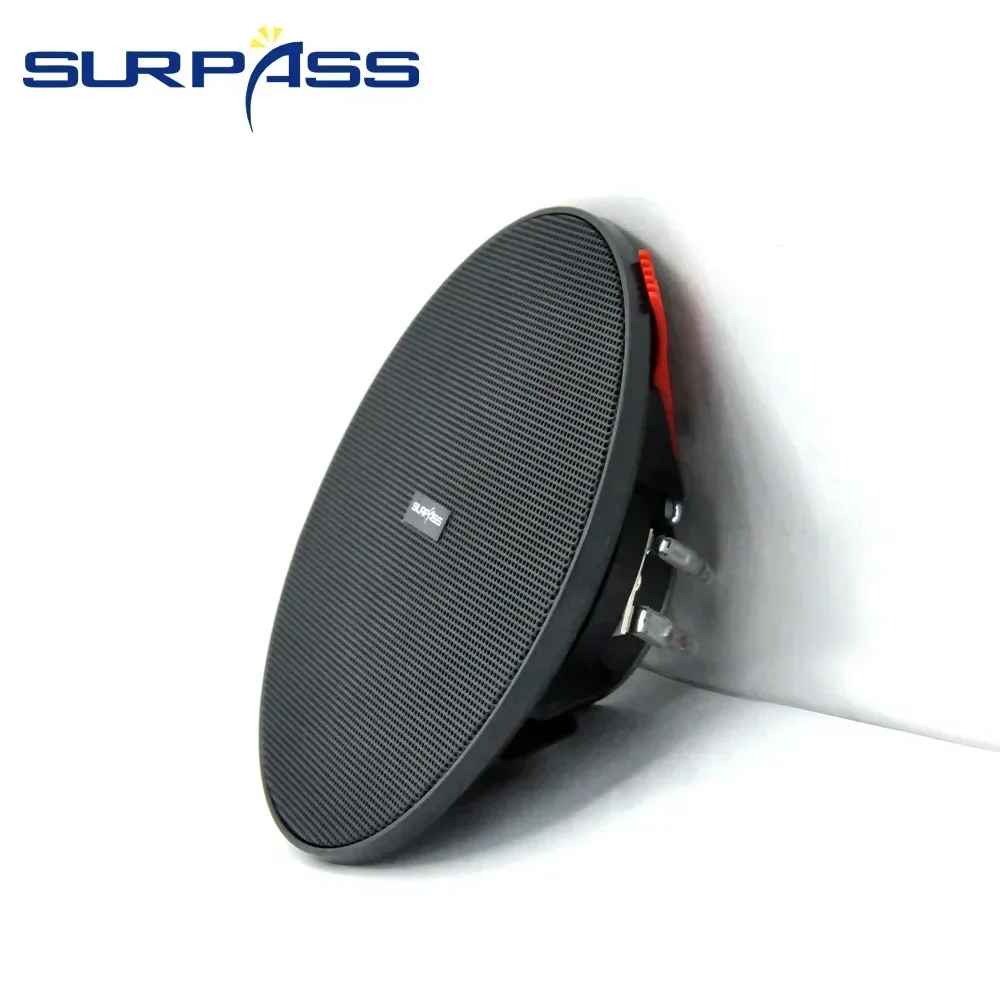 4.5inch 10W Frameless Flush Mount Ceiling Speaker Passive Stereo Home Audio System Full Range Music Loudspeaker Indoor wall ceiling speaker
