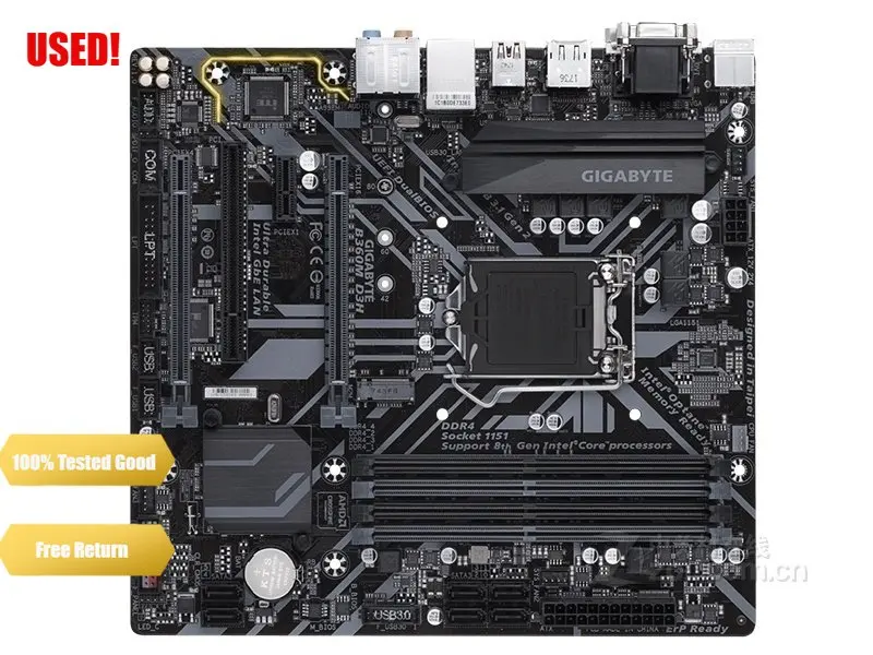 Gigabyte B360M D3H original LGA 1151 DDR4 B360 desktop Esports game