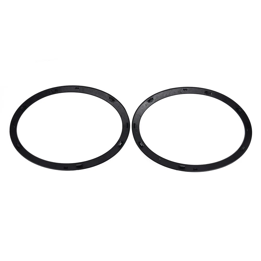 

Replacement Useful Brand New Durable Frame Part 51712355791 SET 2pcs Accessories HEADLIGHT TRIM RING LEFT+RIGHT