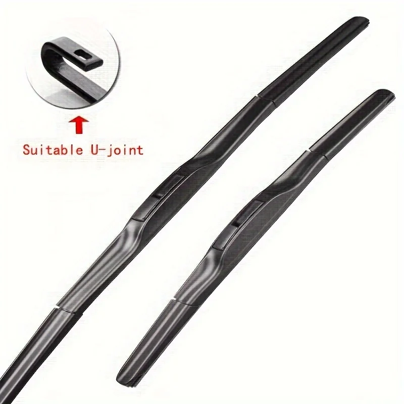 Three Stage Car Wiper Universal Mute Durable High Quality Multi Size Windshield Delicate Rubber Wiper Auto Parts 1PC 2