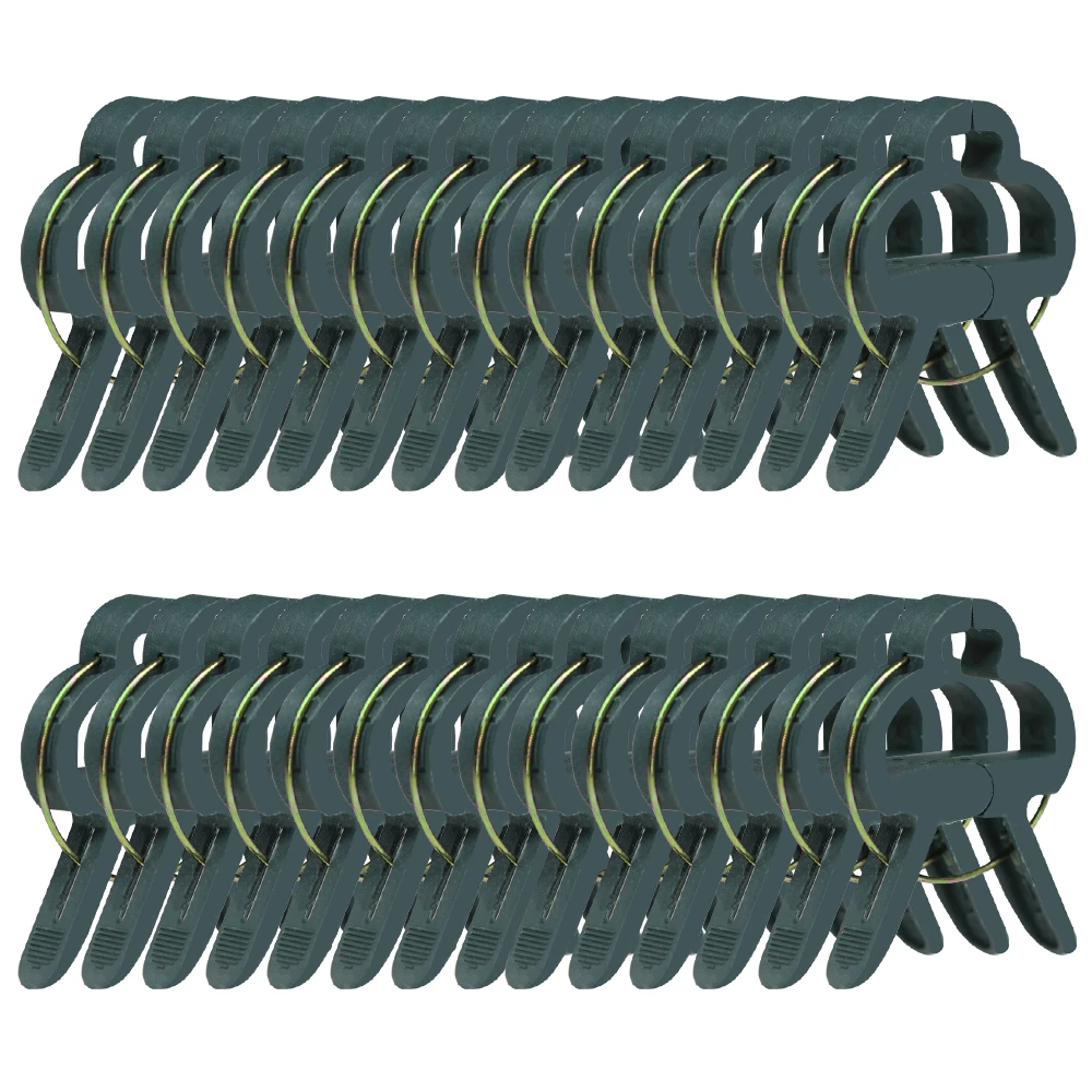 Plastic plant clips,plant clips,plastic plant supports,plant climbing support,plant stem support,plant support connector,plant support stick,plant ties Plant Clips 2 Sizes Adjusting Garden Reusable Climbing Supports for Fixing Stems of Flower Vine Vegetables Tomatoes Fastener