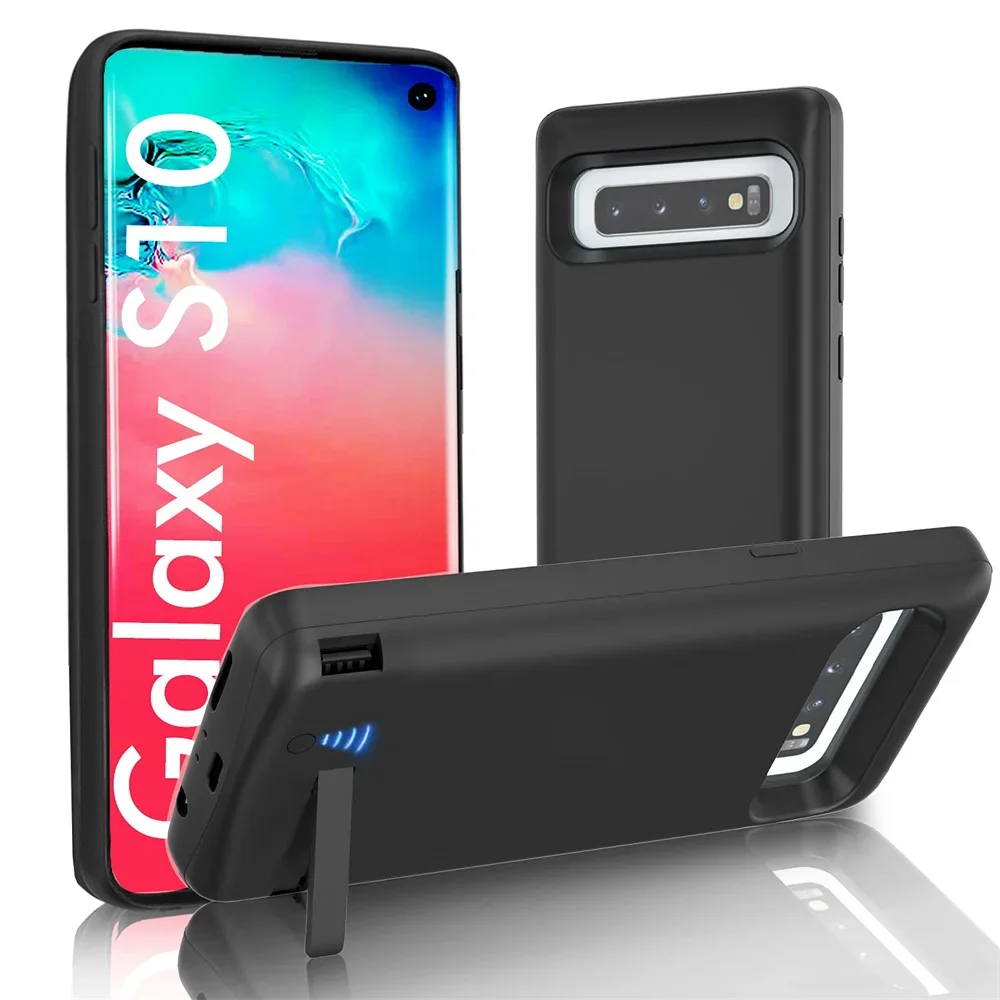 

External Battery Charger Case for Samsung Galaxy S10 S10E S10 Plus Charging Case Mobile Phones Portable Powerbank Charger Cover