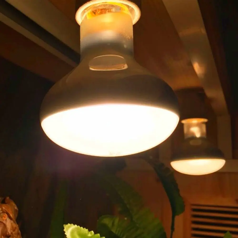 Регулятор температури черепахи Теплова лампа Гріється світло Галогенна лампа Рептилія UVA Light