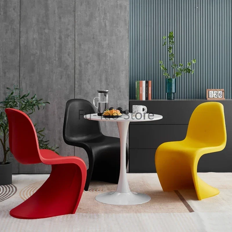 

Minimalist Unique Dining Chairs Acrylic Designer Kitchen Modern Chairs Apartment Bar Chaises Salle Manger Bedroom Furnitures