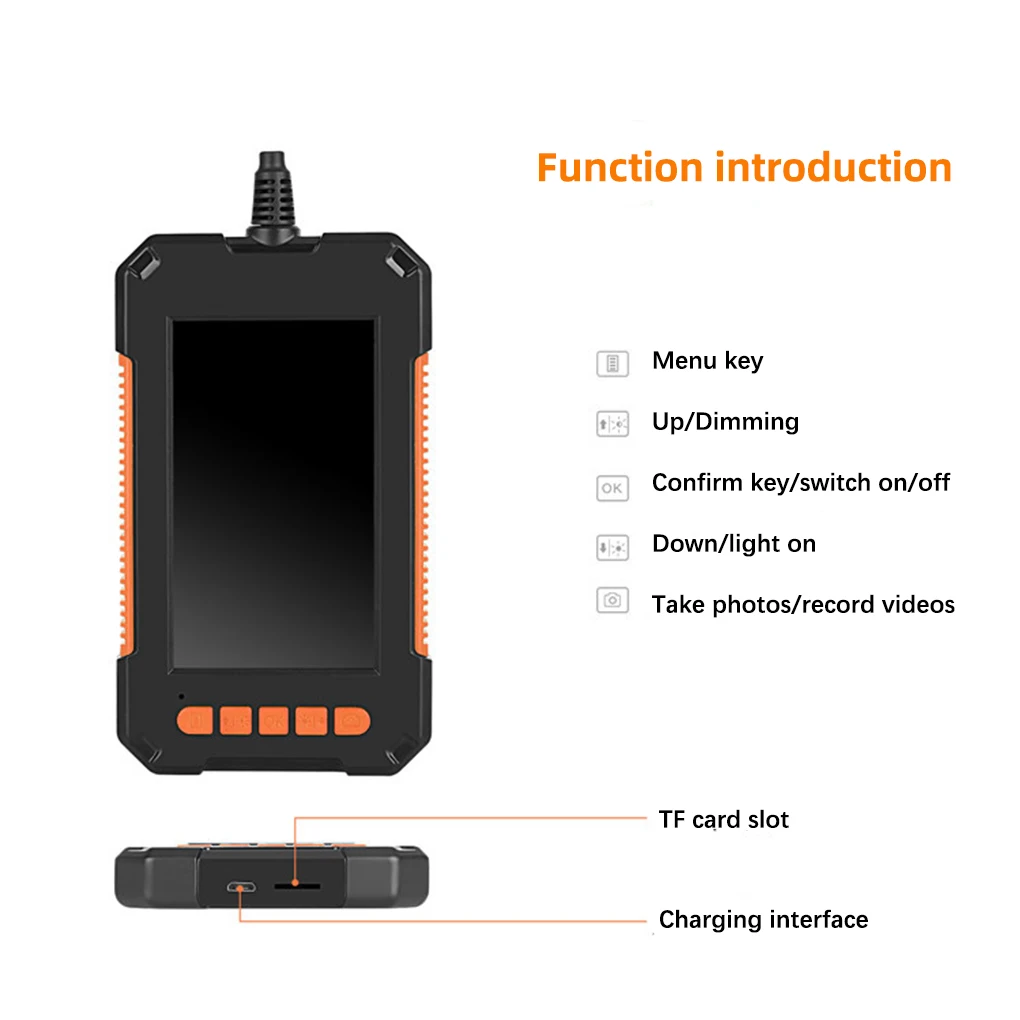 Industrial Endoscope Camera Borescope Inspection Cameras with LED Lights