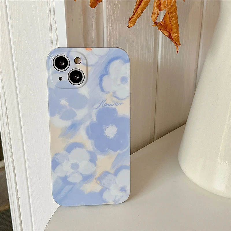 Luxury Sweet Sakura Art Retro Pure Blue White Flowers Phone Case For Iphone 13 11 12 Pro Max Xr Xs Max 7 8 Plus Case Cute Cover Aliexpress Luxury Sweet Sakura Art Retro Pure Blue White Flowers Phone Case For Iphone 13 11 12 Pro Max Xr Xs Max 7 8 Plus Case Cute Cover Aliexpress