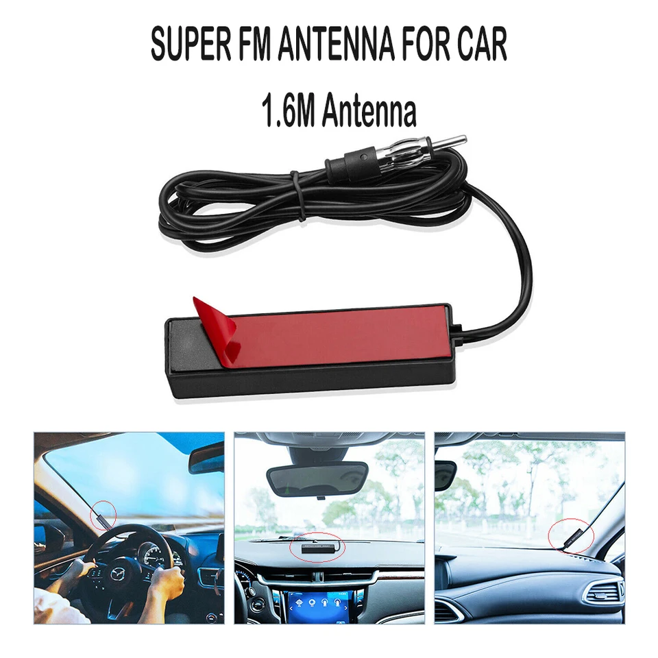 Long Range Am Fm Car Antenna New GM Hidden Amplifier Antenna Kit 12V ...