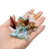 Natural Stone Whale Tail Pendant Random Color Send New Style for Jewelry Making DIY Necklace Women Gifts 3