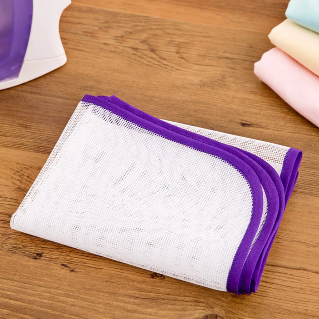 High Temperature Ironing Protection Pad 2 Size Household Mesh Cloth Ironing Board Protective Insulation Against Pressing ironing protection pad