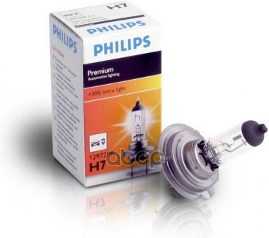 Лампа Philips H7 12v 55w Px26d Vision +30% Philips Арт. 12972pr - Car  Headlight Bulbs(halogen) - AliExpress