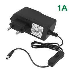 Universal Power Adapter with On/Off Switch - 12V DC Charger Converter, 100 - 240V AC Input - AU (12V 1A)