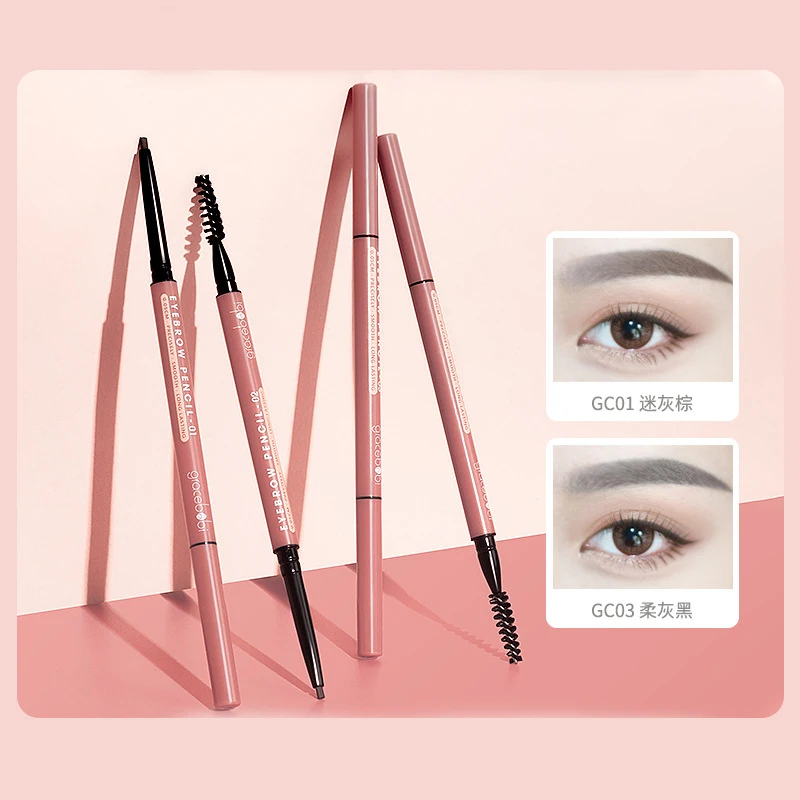 

Gracebabi Treasure Secret Language Non-marking Waterproof and Sweat-proof Beginner Ultra-fine Eyebrow Pencil