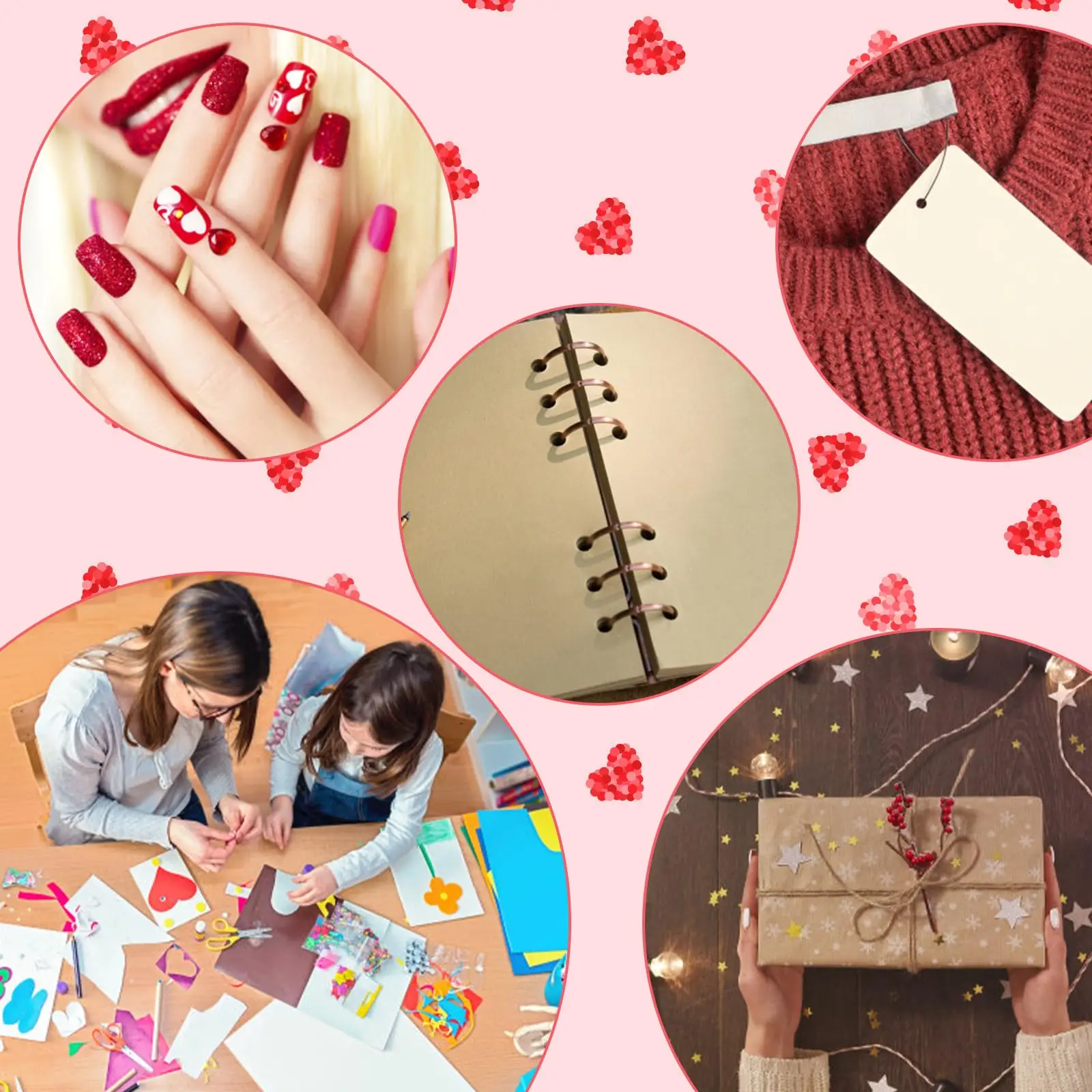 Cute Single Hole Puncher Scrapbooking Paper Punches Kawaii Star Heart Circle Hole Punch DIY Craft Shape Cutter Perforator 2024 - 4