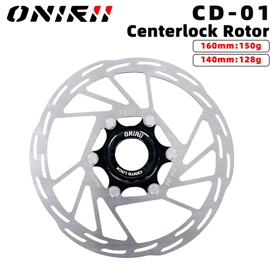 ONIRII 160mm Disc Brake Rotor CenterLock Mountain Road Bike MTB