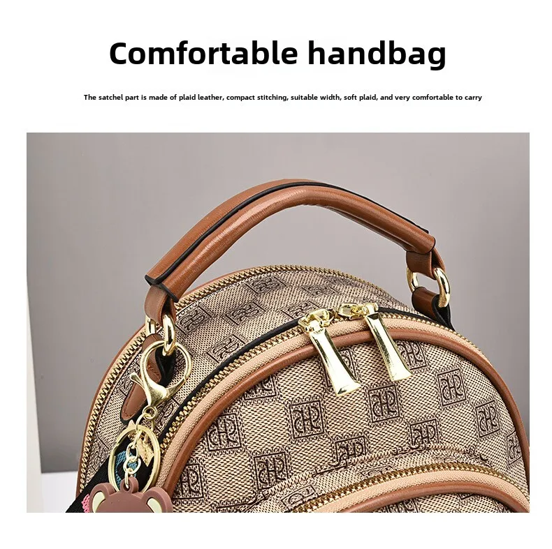 Classic Small Backpack For Women - Stylish Shoulder Messenger Bag_voghion.com