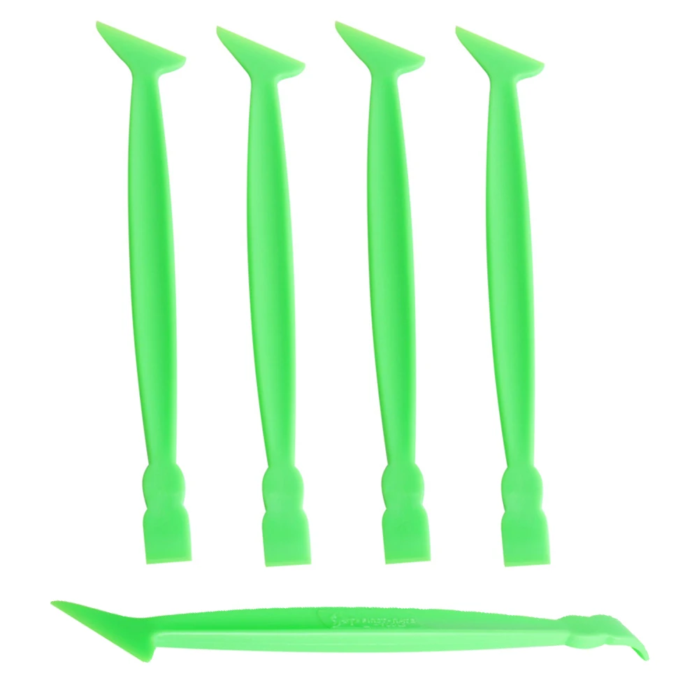 5pcs Car Wrap Stick Micro Squeegee Plastic Vinyl Scraper Window Tinting Film Corner Curves Slot Tuck Wrapping Accessorie car wrapping tools,vinyl squeegee,window tinting squeegee,automotive film tools,window tint squeegee,car vinyl scraper